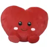 Image de Peluche Enfant Coeur Kawaii 25cm Rouge