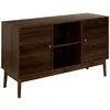 Image de Buffet - HOME DECO FACTORY - TIFFANY - Vintage - Bois Foncé - Marron