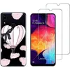 Image de Coque et protections écran - Novago® - Samsung Galaxy A10S - Silicone souple - Verre Trempé - Accessoires inclus