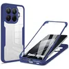 Image de Coque pour Xiaomi Redmi 15C 4G/5G Protection 360 Rigide Bordure Renforcée Intégrale Solide - Bleu Marine