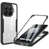 Image de Coque Intégrale - E.F.CONNECTION - pour Xiaomi 15T Pro - Hybride Antichoc Tranparent Rigide Bordure Noir