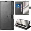 Image de Coque - E.F.Connection - pour Google Pixel 10 Pro - Protection Antichoc Anti-Rayures Cuir Synthétique - Noir