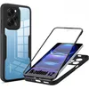 Image de Coque - E.F.CONNECTION - pour Xiaomi Redmi 12 5G - Protection Intégrale - Double Face - Noir