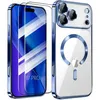 Image de Coque de Protection - BOOLING - iPhone 17 Pro - TPU Bleu - 2 Verres Trempés - Antichoc