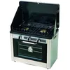Image de INCASA Four Combiné 25L / Réchaud à Gaz 2 Feux Camping