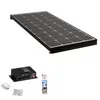 Image de PACK ANTARION Panneau Solaire Black Booster 140W + Régulateur de charge Bluetooth + Kit de pose