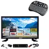 Image de Pack ANTARION TV LED 21.5 54cm Téléviseur HD Connecté 12V + Clavier Ergonomique