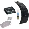 Image de Pack ANTARION Panneau Solaire Souple 150W Camping car Van Life + régulateur solaire SC10