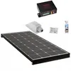 Image de ANTARION KIT Panneau Solaire BLACK BOOSTER 120W + Régulateur + Câble 5m