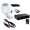 Image de Pack ANTARION Parabole Automatique Camping-car + STRONG Décodeur + HDSAT Cordon Allume Cigare