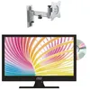 Image de PACK ANTARION TV LED 15.6 39cm HD TNT + Support TV Camping car 180° Charge max 15kg