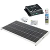 Image de PACK ANTARION Panneau solaire Monocristallin 120W + Régulateur PWM 10A + Kit de pose Camping-car