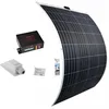 Image de PACK ANTARION Panneau solaire Souple 135W + Régulateur MPPT 10A + Kit de pose Camping-car