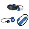 Image de Pack ANTARION Rallonge Electrique 25m Prise P17 + Adaptateur Femelle P17 230V + HABA Rallonge Multip