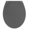 Image de Wenko - Abattant WC Easy-Close - Abaissement automatique - Duroplast - Gris