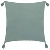 Image de Atmosphera - Coussin de chaise brodé rectangulaire Starke - 40 x 40 cm - Céladon
