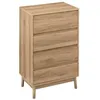 Image de Five Simply Smart - Commode 4 tiroirs Liam - Marron