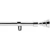 Image de Douceur dintérieur - Kit de tringle à rideaux extensible Quasar - L120 /L210 cm - Chromé