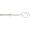 Image de Douceur dintérieur - Kit de tringle à rideaux extensible Ama - L210 /L380 cm - Patine blanc