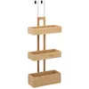 Image de Five Simply Smart - Etagère de porte 3 niveaux en bambou - Marron