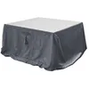 Image de Hespéride - Housse de protection pour table carrée M HAMBO - 165 x 165 x 80 cm - Gris