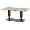 Image de Hespéride - Table de jardin relevable rectangulaire en aluminium SALIMIA - Graphite et honey