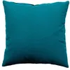 Image de Enjoy Home - Coussin déhoussable en coton PANAMA - 60 x 60 cm - Bleu canard