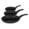 Image de Lot de 3 poêles 20/24/28 cm revêtement anti-adhésif Secret de gourmet