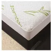 Image de Protège matelas Bambou imperméable 160 x 200 cm bonnet 35 cm