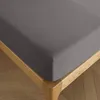 Image de Drap housse 140 x 190 cm bonnet 30 cm Prémium pour lit 2 places - Prémium Ardoise - Prémium Ardoise -