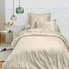 Image de Housse de couette 140 x 200 cm Prémium pour lit 1 place - Prémium Sable - Prémium Sable -