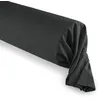 Image de Taie de traversin 45 x 185 cm Prémium - Prémium Truffe - Prémium Truffe -