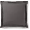 Image de Taie doreiller Prémium toutes dimensions - Prémium Ardoise - 63 x 63 cm volant plat piqué
