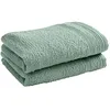 Image de Lot de 2 serviettes invité Spa 30 x 50 cm / 400 gr/m² - Spa Menthe