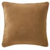 Image de Coussin 45x45 cm Velours de coton Camel