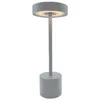 Image de Lampe de table sans fil - LUMISKY - ROBY GREY - H30 cm - Touch en aluminium - Gris clair - LED