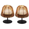 Image de 2 Lampes de table sans fil TWINS BOHEME H16cm