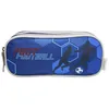 Image de Trousse scolaire 2 compartiments Phileas Football Bleue Bagtrotter