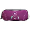 Image de BAGTROTTER Trousse scolaire 2 compartiments Phileas Attrape Rêve Plumes Violette