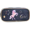 Image de Trousse scolaire - Bagtrotter - Cybel - Licorne Bleue - 23x5x10 cm - Zippée