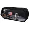 Image de Trousse scolaire - Bagtrotter - Nasa Astronaute - 2 compartiments - Noir - 23x7x10cm