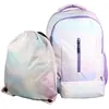 Image de BAGTROTTER Set de sac à dos sac gym et trousse Bagtrotter Multicolore Tie and Dye