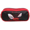 Image de Trousse scolaire - Marvel - Spider-Man - 2 compartiments - Noir - Polyester résistant