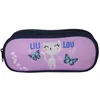 Image de BAGTROTTER Trousse scolaire 2 compartiments Lili Lou Violet