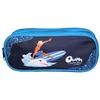 Image de BAGTROTTER Trousse scolaire 2 compartiments Oum Le Dauphin Bleu