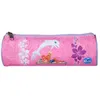 Image de Trousse scolaire - BAGTROTTER - Oum Le Dauphin - Rose - Zippée - Enfant