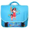 Image de Bagtrotter - Vaiana - Disney - Cartable 38cm - Bleu - 2 Compartiments - 1 Poche Sous Rabat - Bretelles Matelassés - Fond...