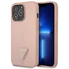 Image de Guess SaffianoTriangle Logo Case - Coque pour iPhone 13 Pro (rose) - 3666339040413