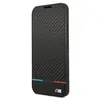 Image de Coque BMW M Collection Booktype pour Samsung Galaxy S22+   Triangles Noir/Blanc