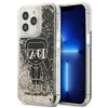Image de Karl Lagerfeld Coque Liquid Glitter Gatsby pour iPhone 13 / 13 Pro (61) Noir